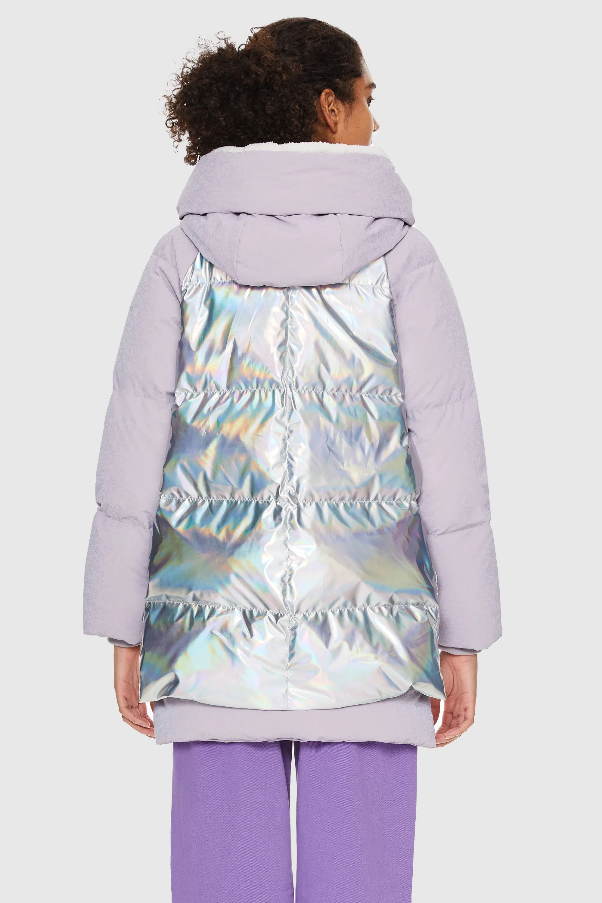 092 Colorlay Metallic Colorful Shiny Down Jacket