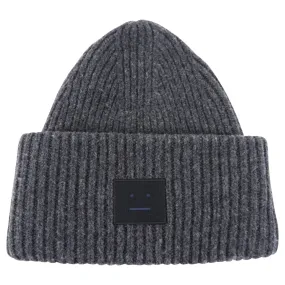 Acne Studios Grey Wool Toque Hat