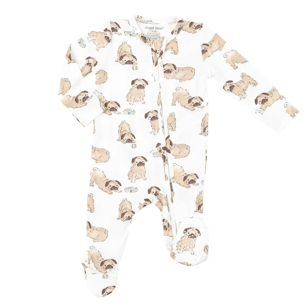 Angel Dear Zipper Footie Pugs