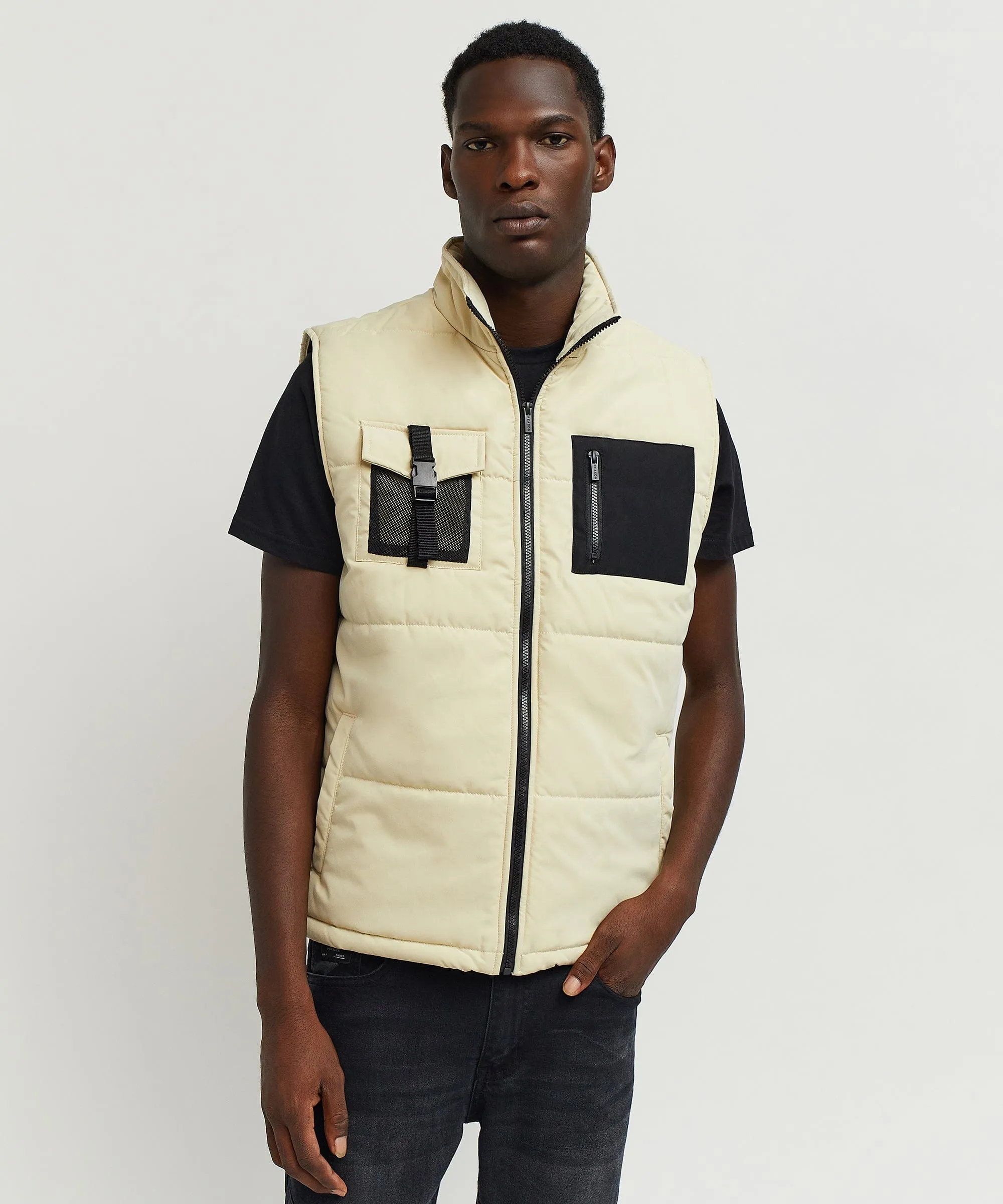 Associate Utility Vest - Taupe