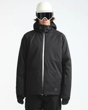 Billabong Mens All Day Snowboard Jacket - Black Caviar