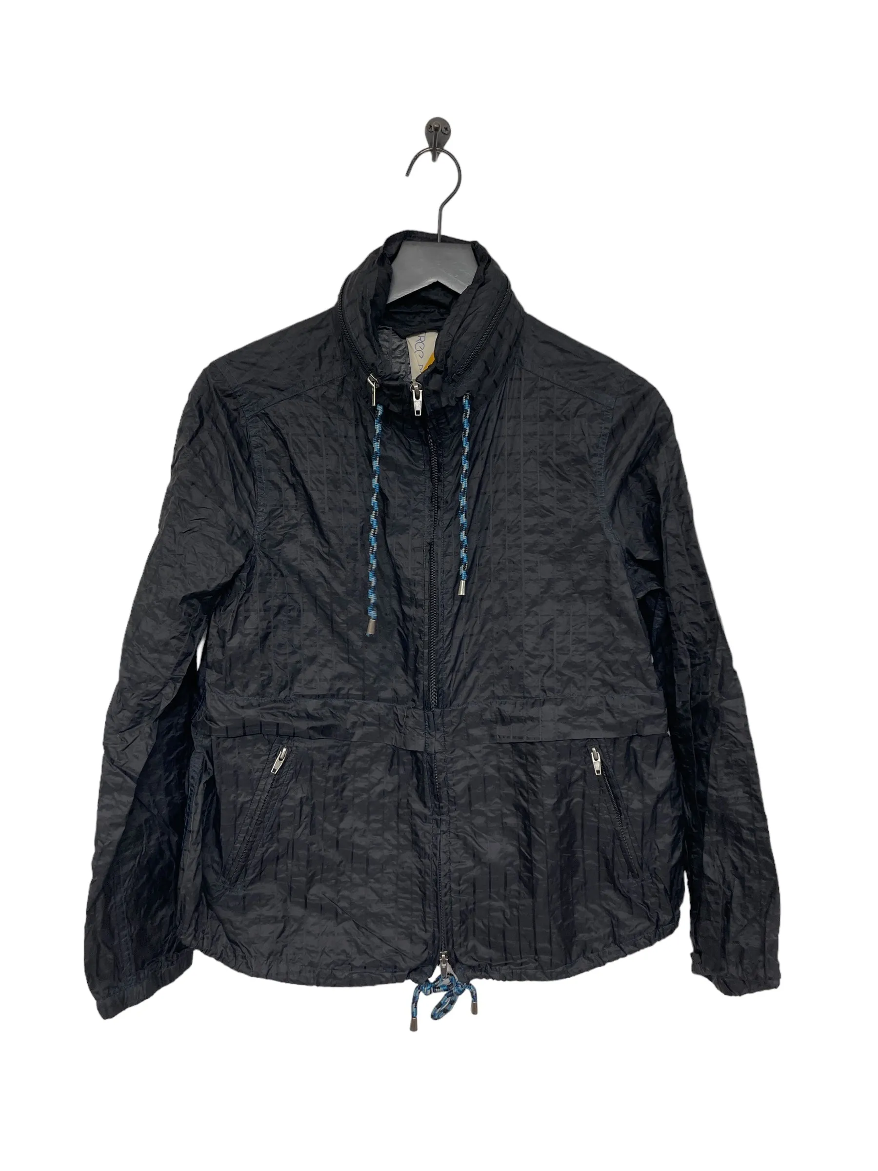 Black Jacket Windbreaker Free People, Size M