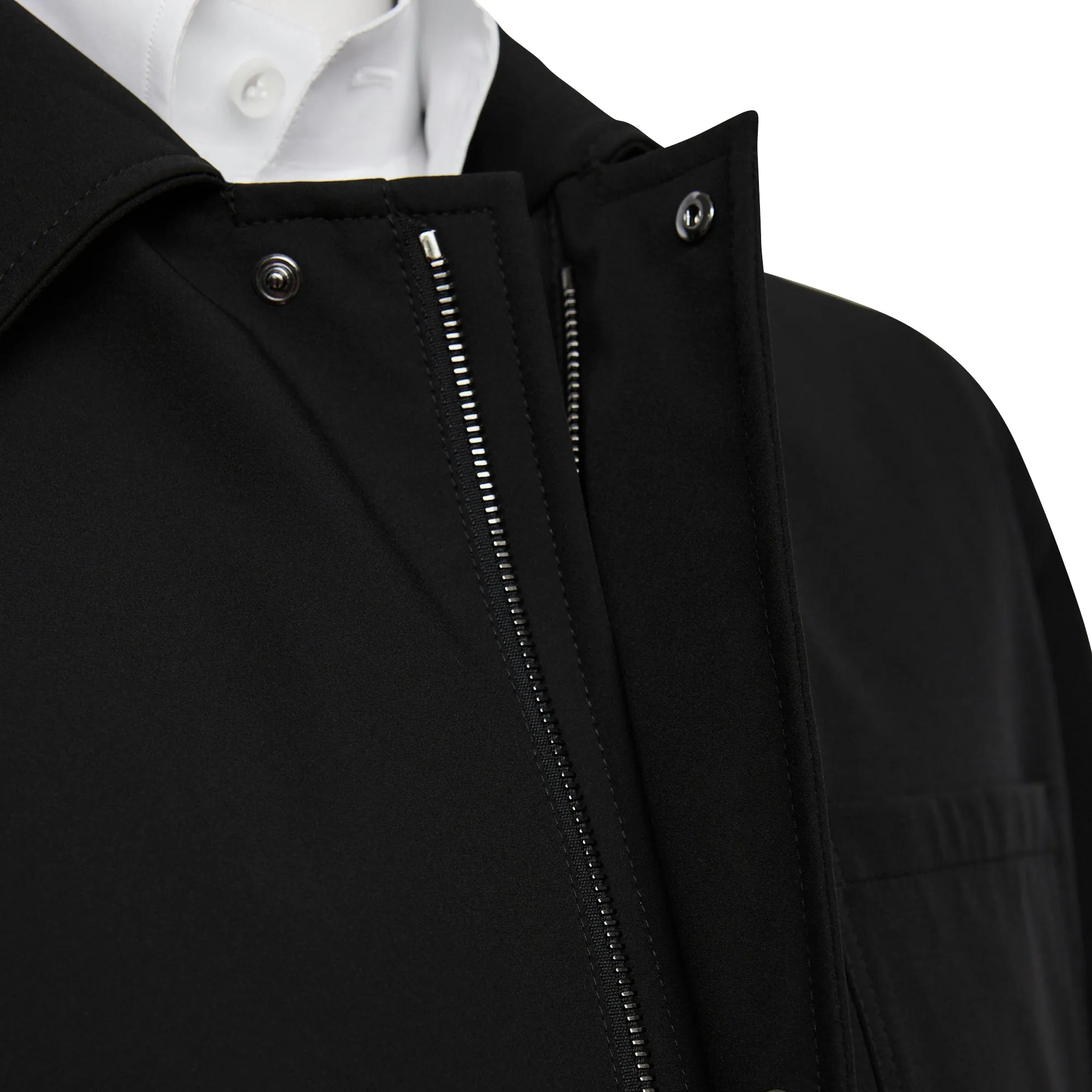 Black Waterproof Shell Jacket