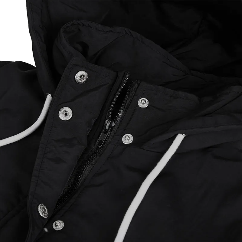 BLACKAIR HOODED COTTON-PADDED JACKET