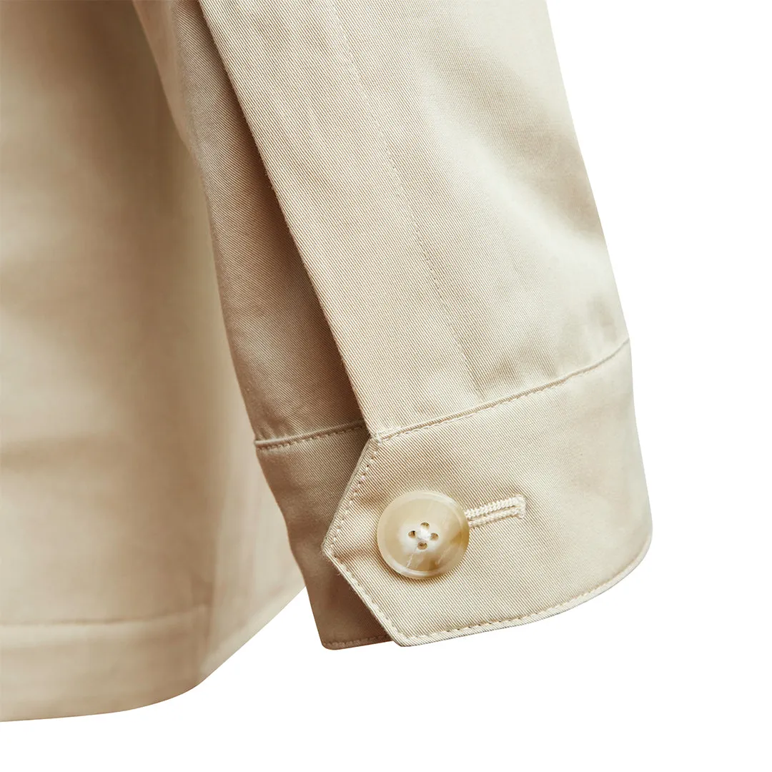 Bone Lightweight Cotton Safari Jacket