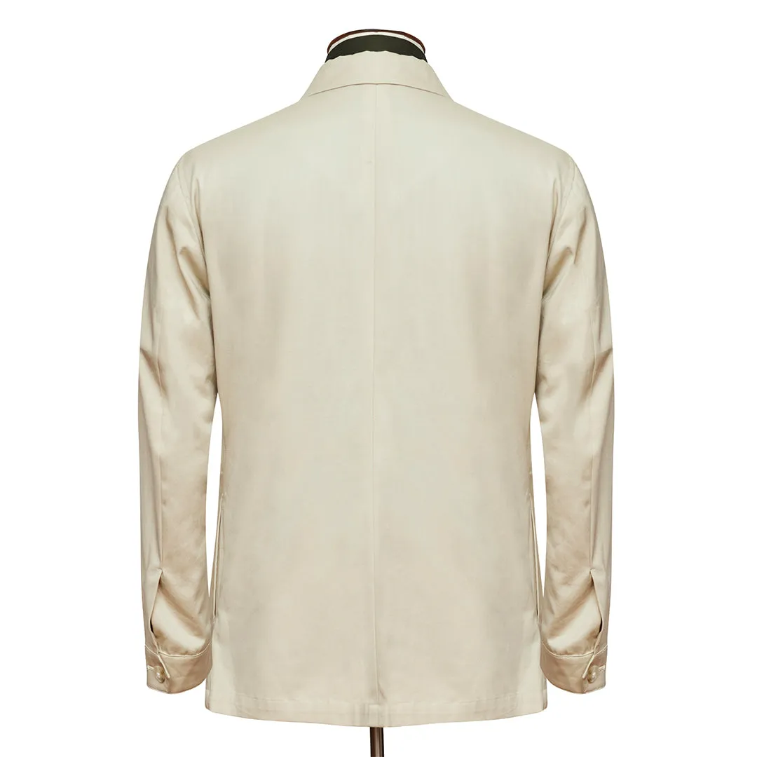 Bone Lightweight Cotton Safari Jacket