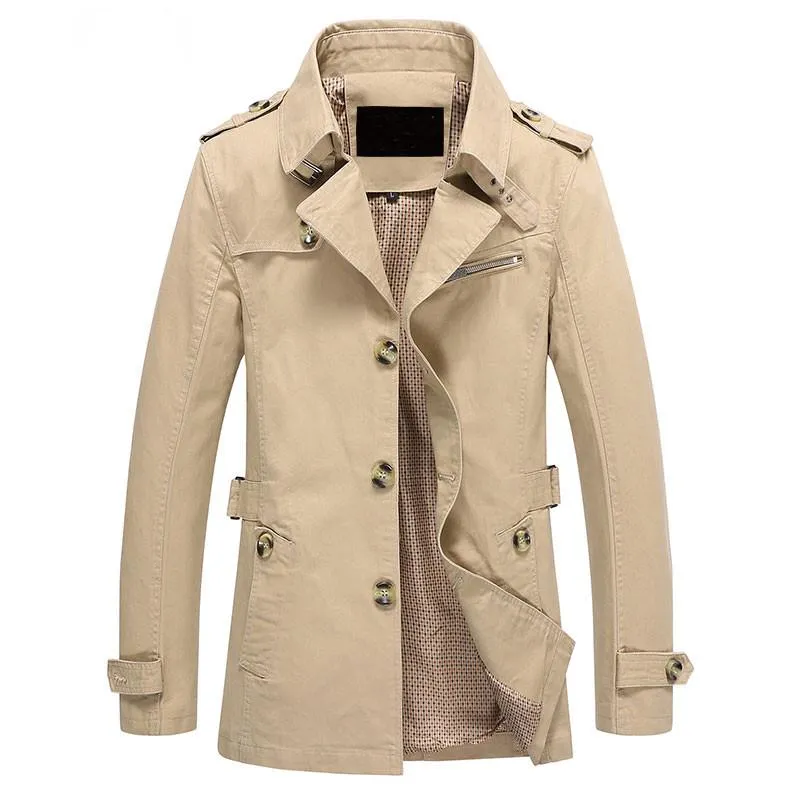 Businessman Trench Coat