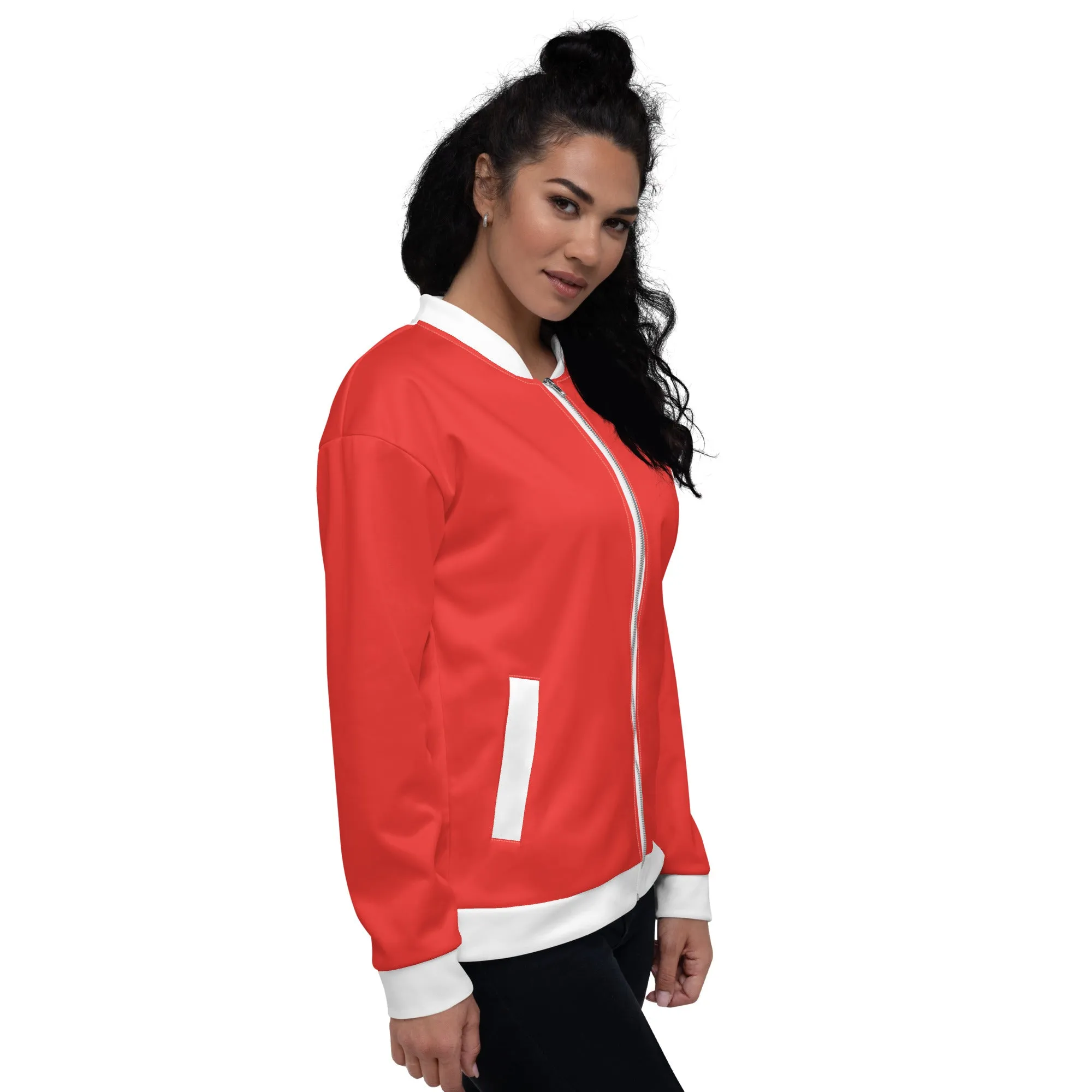 Canada Jacket / Unisex Bomber Jacket / Canada Flag Clothing