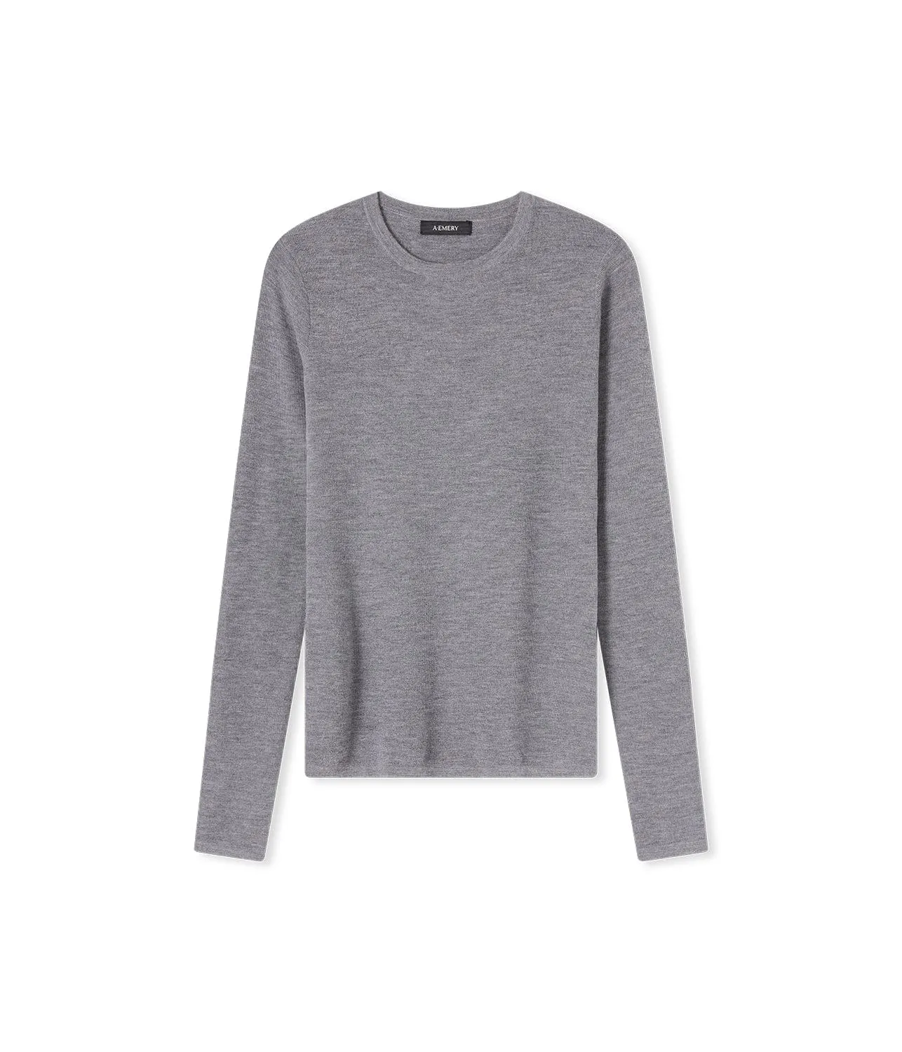 CHARLIE KNIT- GREY MELANGE