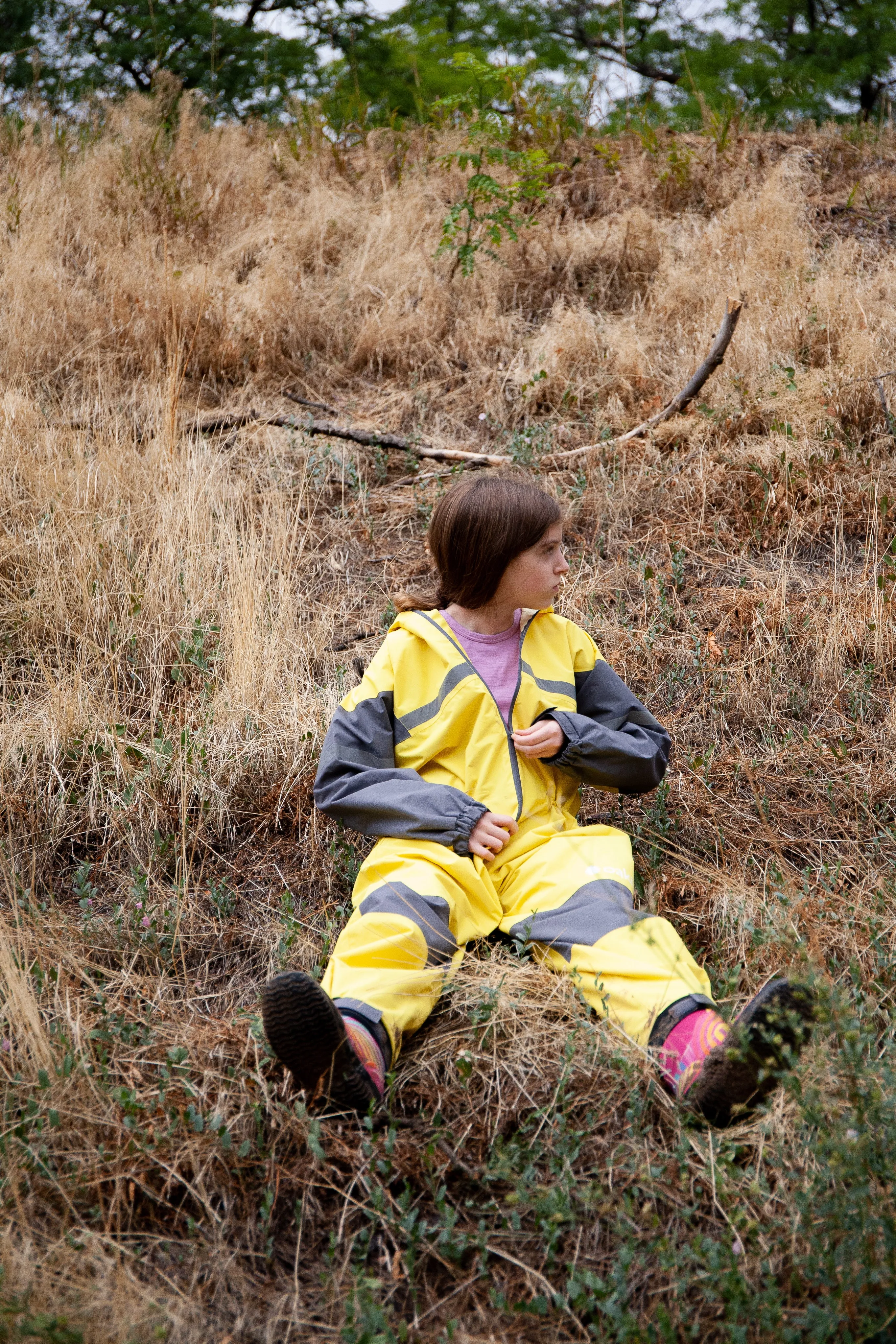 Children's Rain/Trail Suit, Sundance Yellow