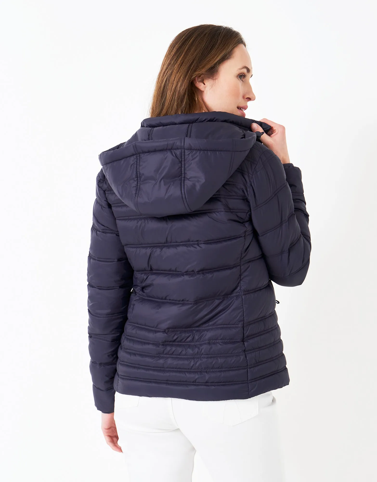 Crew Clothing - Lightweight Padded Jacket - Navy