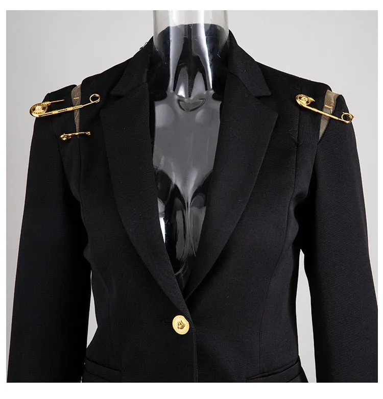 District Runway High Fashion Blazer Jacket