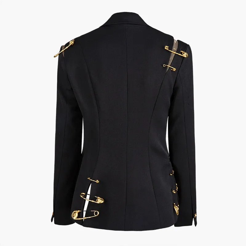 District Runway High Fashion Blazer Jacket