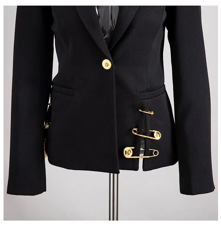 District Runway High Fashion Blazer Jacket