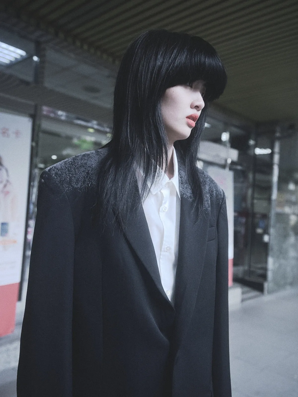 Dusty Jacket / Black Gray