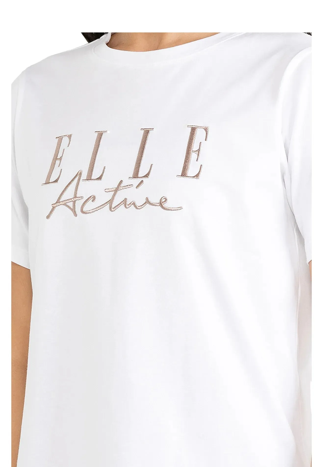 ELLE Active Classical Logo Print Tee