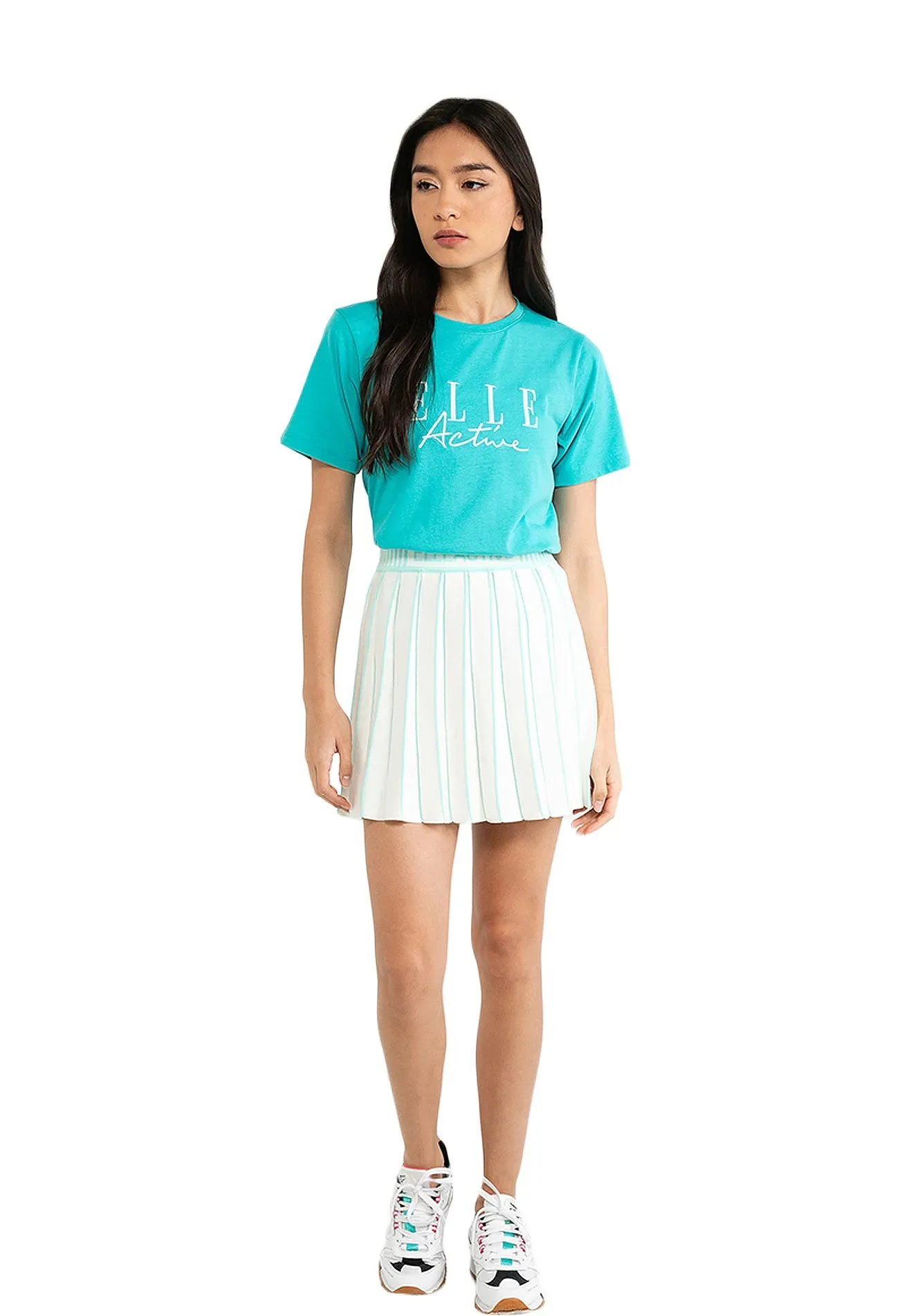 ELLE Active Classical Logo Print Tee