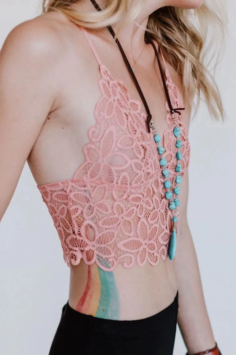 Eye Of The Sun Bralette - Rose