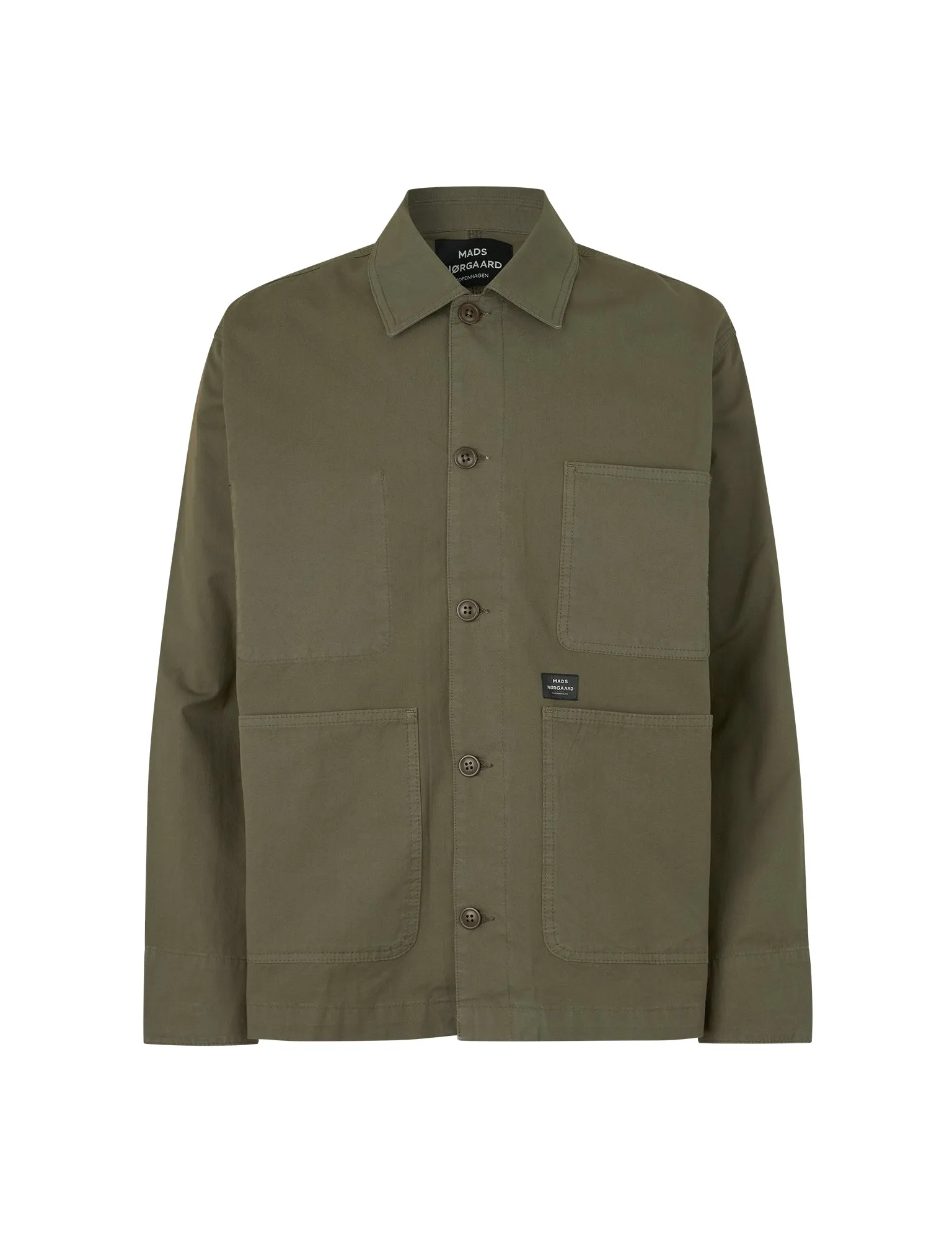 Fine Twill Chore Jacket, Tarmac