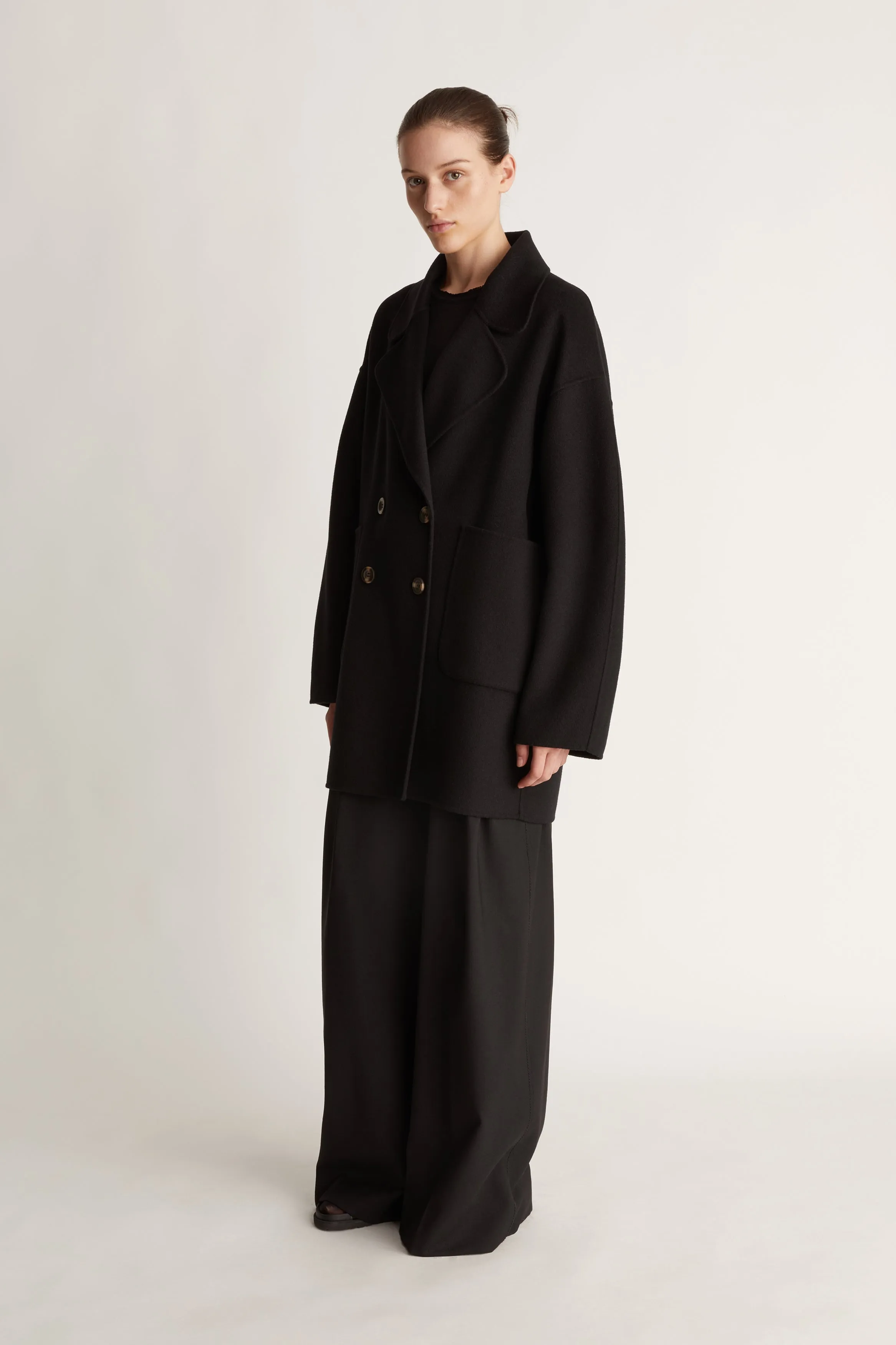 Florentine Cashmere Pea Coat