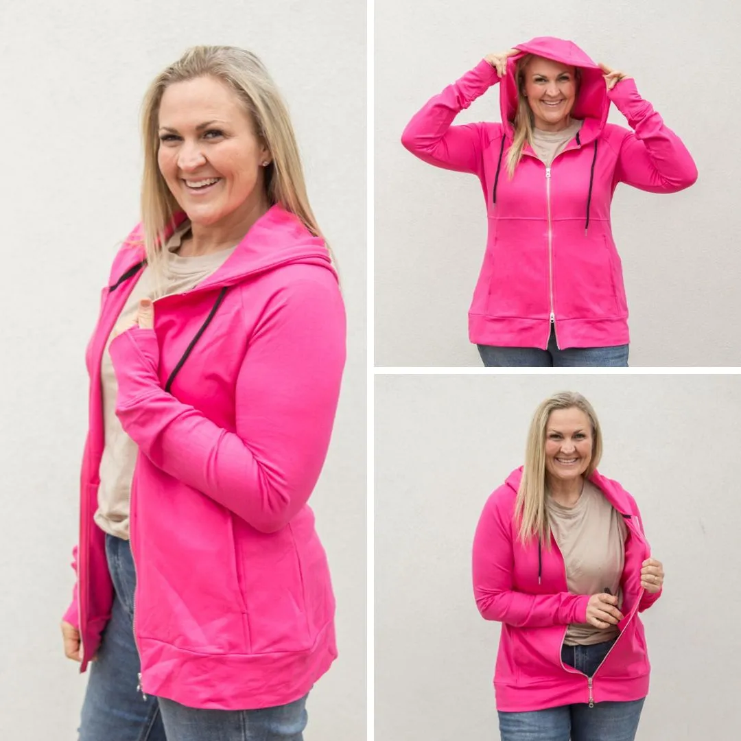 Fuchsia Full Zip