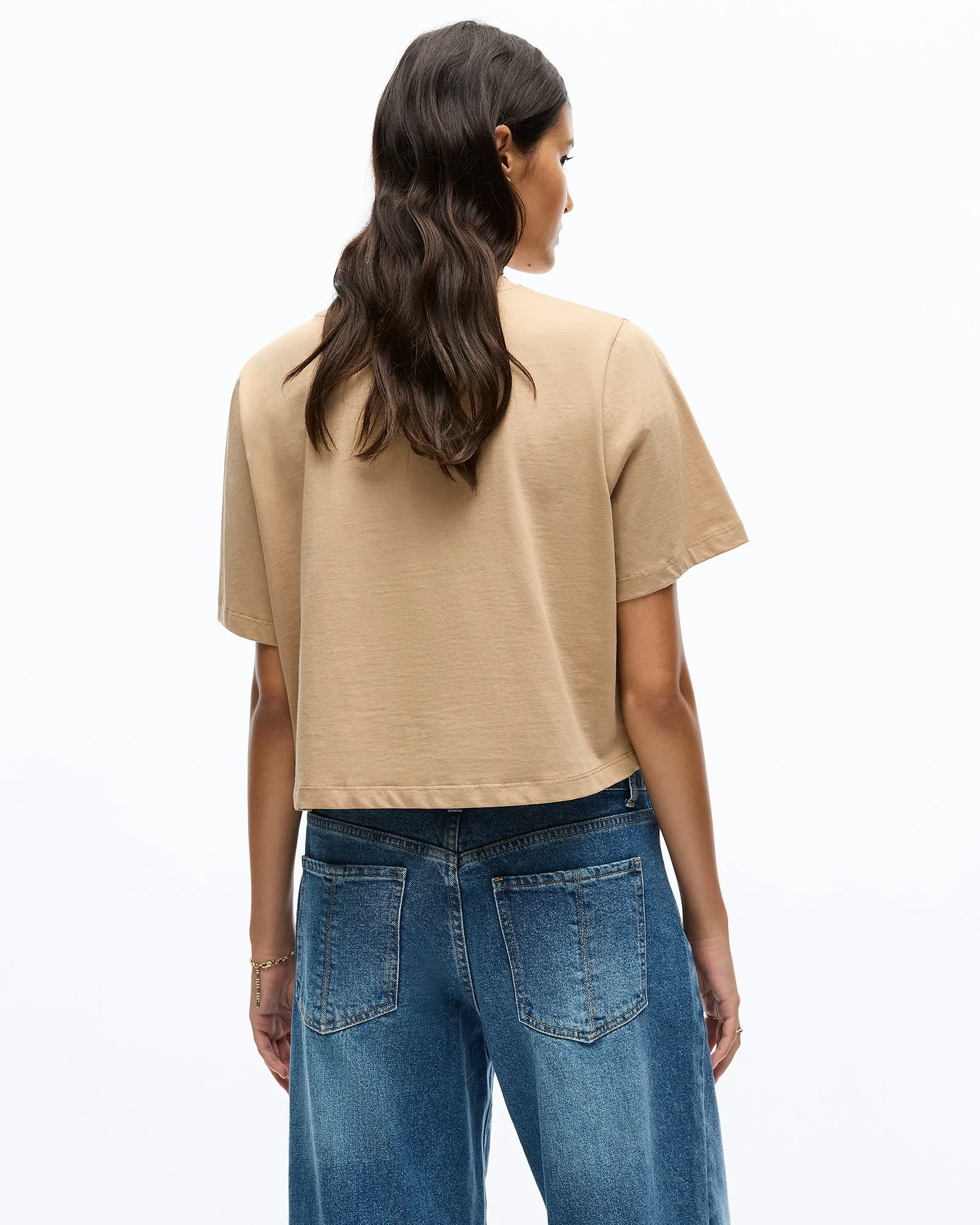 KAIA T-SHIRT - CAMEL