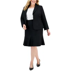 Le Suit Womens Plus Panel Suit Separate Suit Jacket