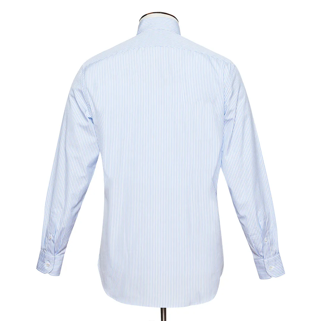 Light Blue & White Alto Handmade Button-Down Shirt