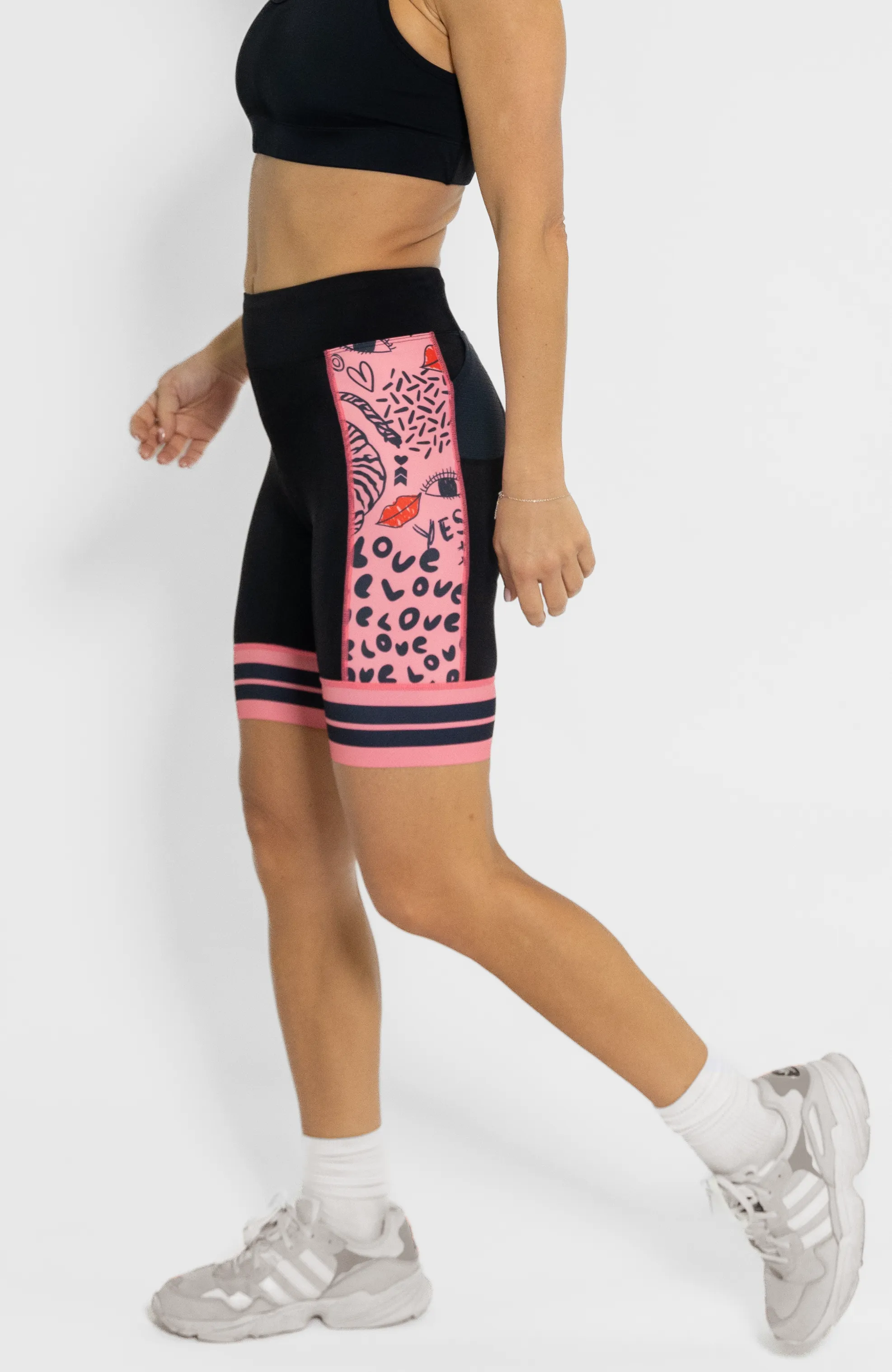 Love Bomb Women's 8 Triathlon Shorts