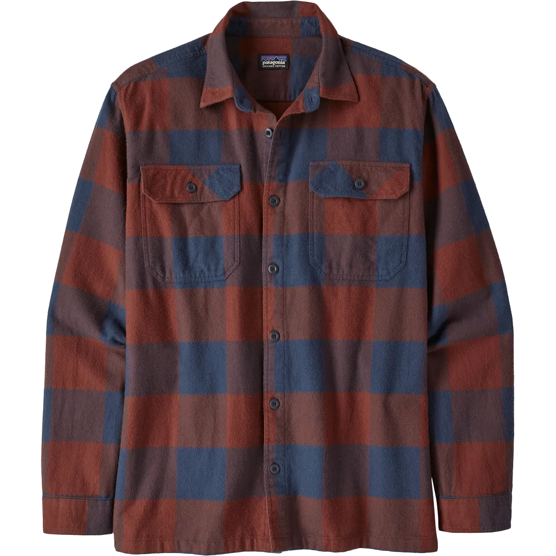 Men's Long Sleeve Organic Cotton Fjord Flannel