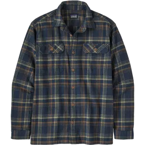 Men's Long Sleeve Organic Cotton Fjord Flannel