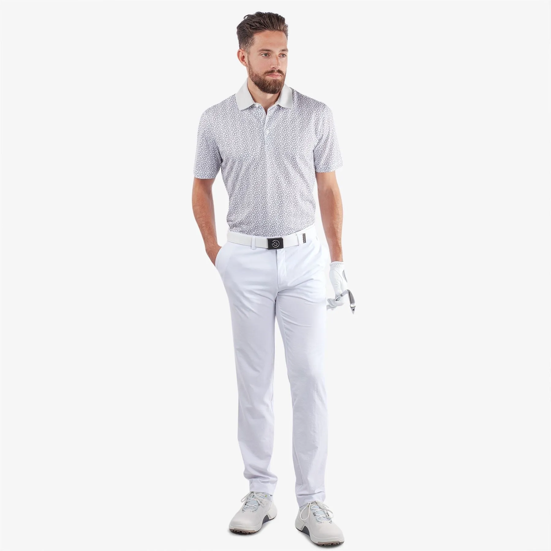 Miracle Ventil8  Polo White/Grey - SS24