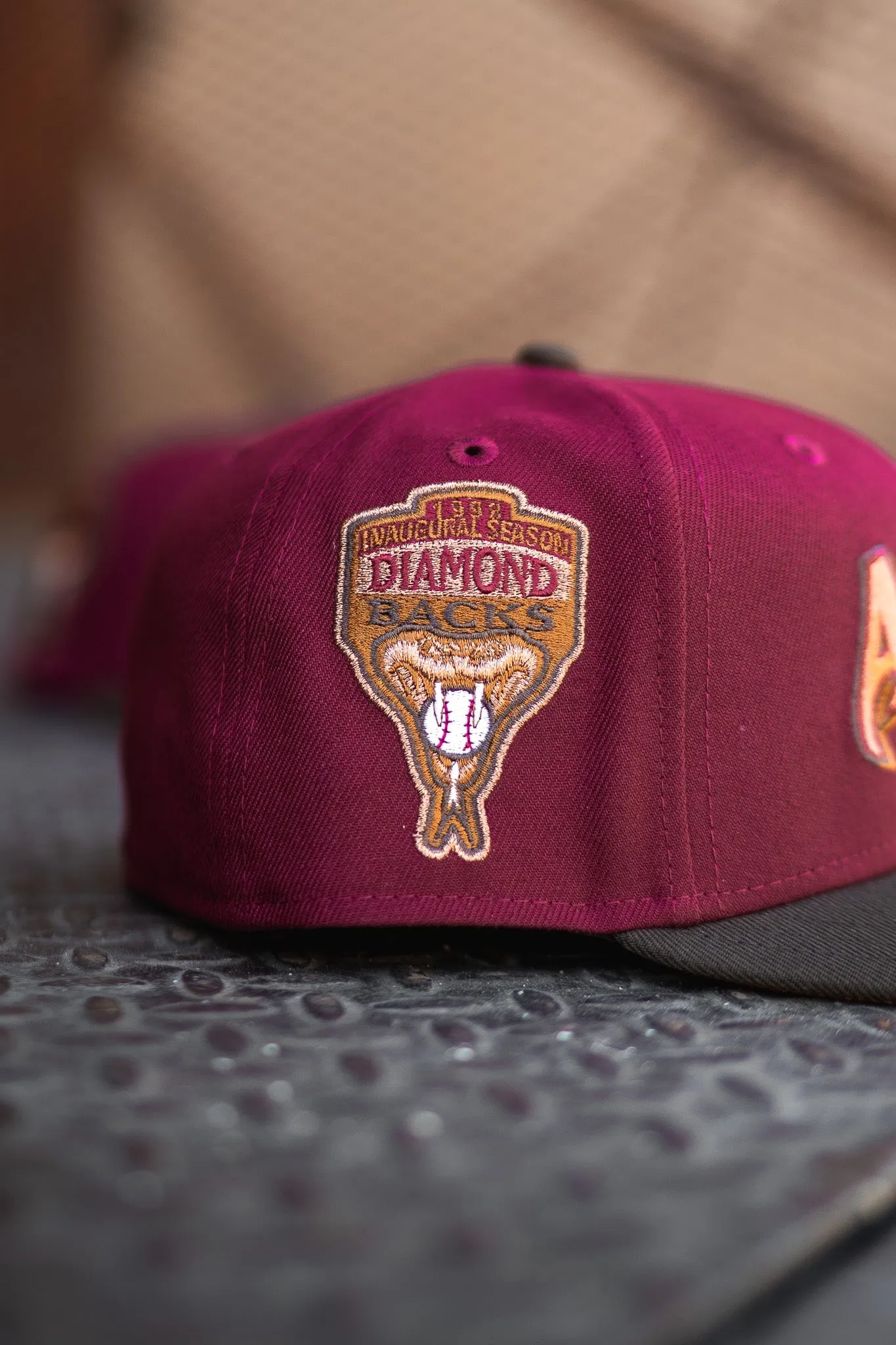 New Era Arizona Diamondbacks 1998 Inaugural Peanut UV (Burgundy/Mocha)