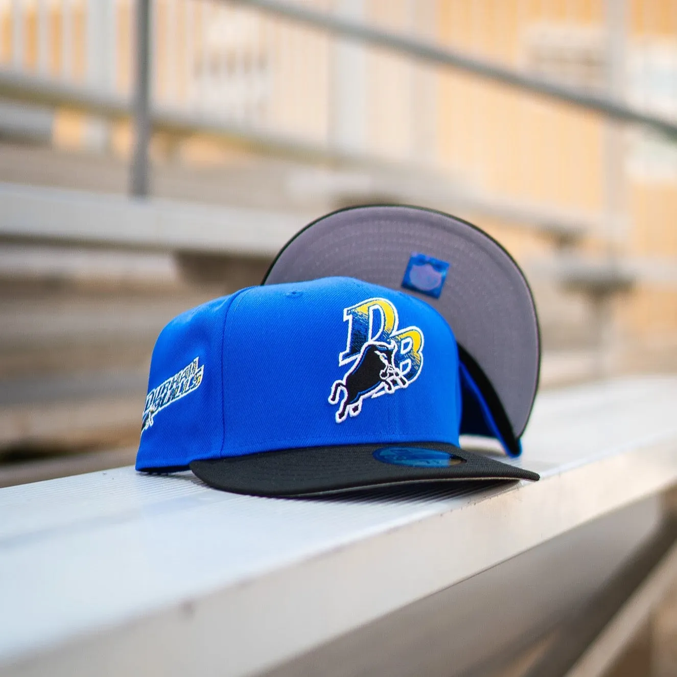 New Era Durham Bulls Good Grey UV (Laney Blue/Black)