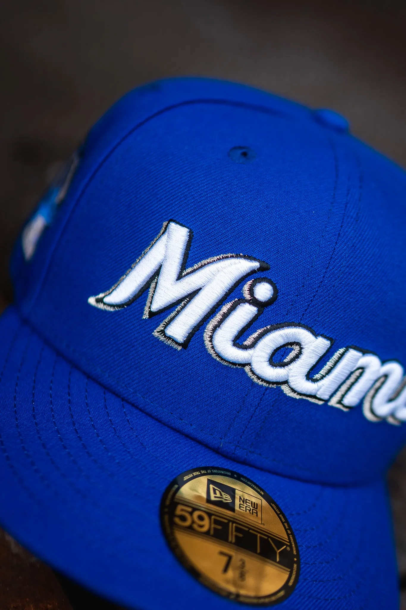 New Era Miami Marlins 25th Anniversary Grey UV (Royal Blue)