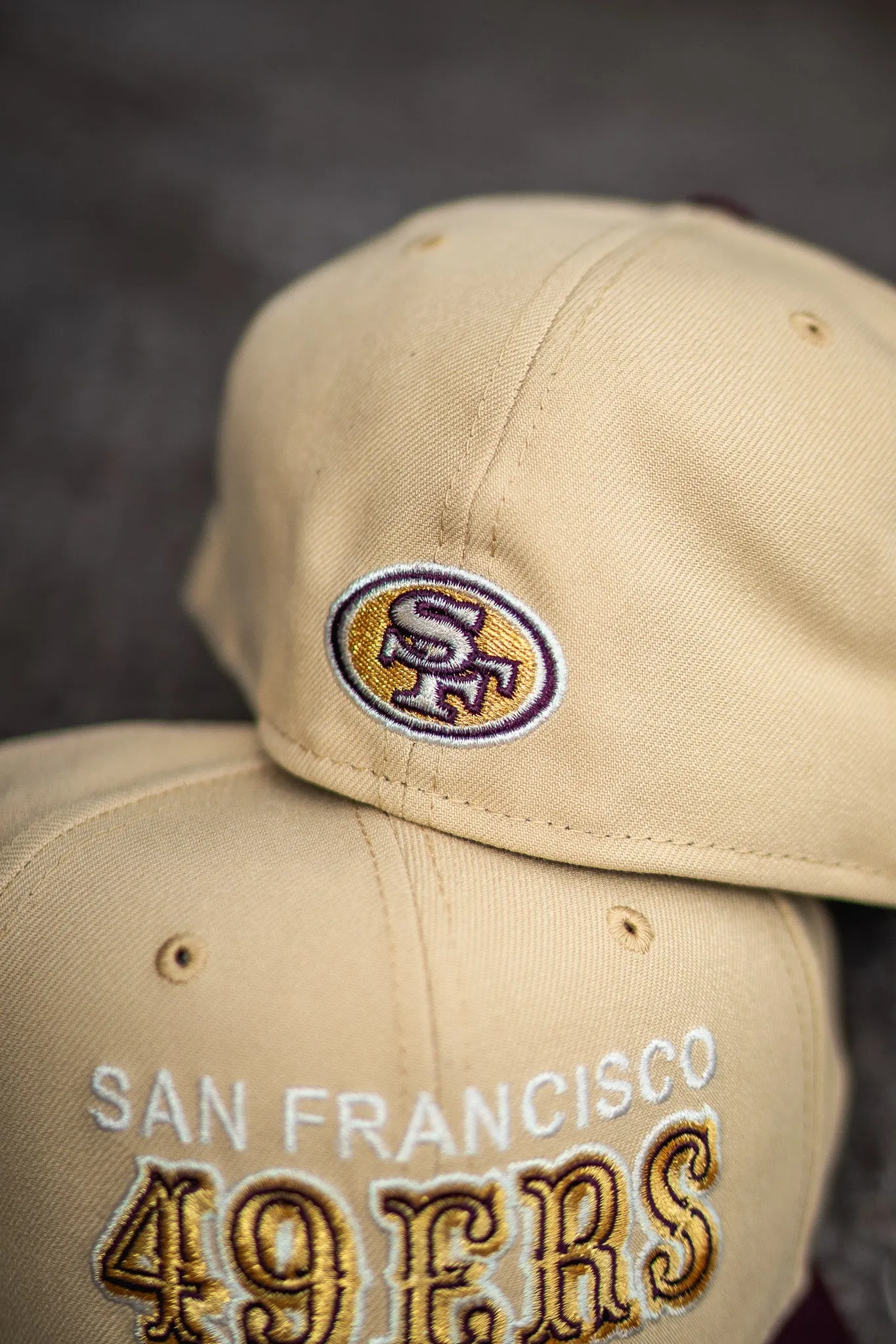 New Era San Francisco 1999 Pro Bowl Grey UV (Vegas Gold/Burgundy)