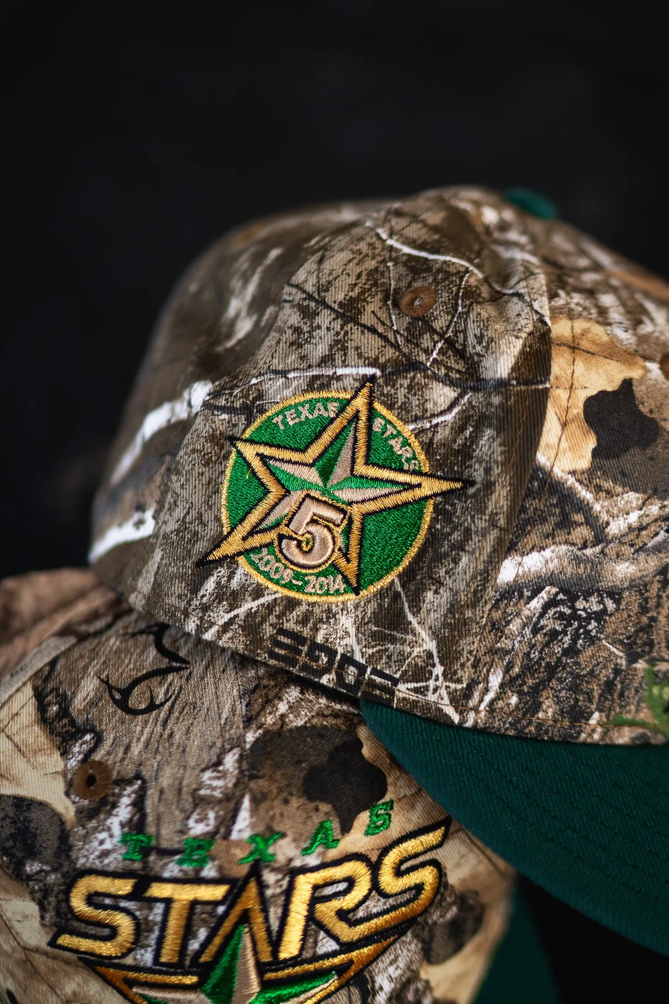 New Era Texas Stars Grey Grey UV (Real Tree Camo/Forest Green)