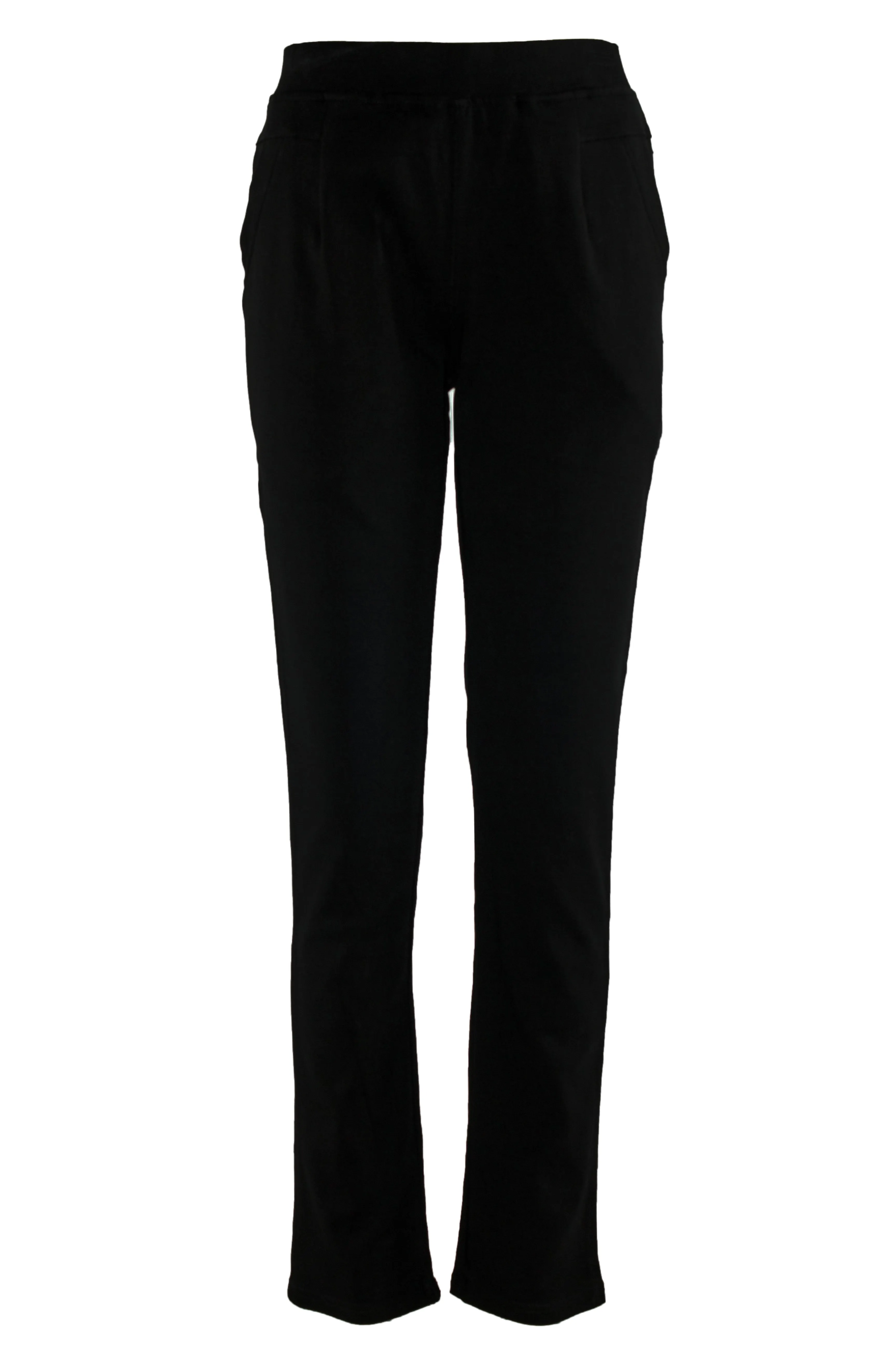 New Pant without Zipper (Thicker Material)- Black