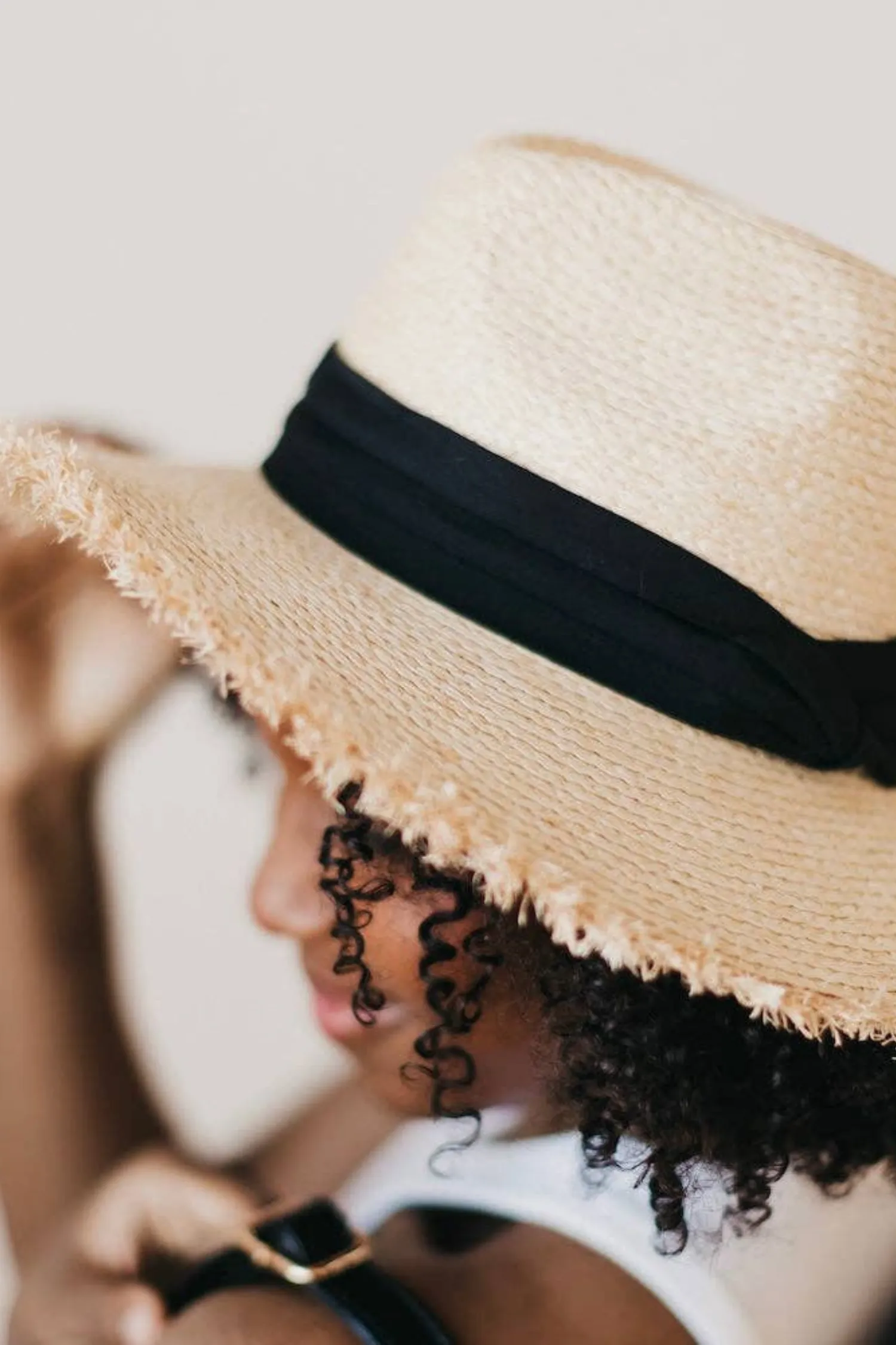 Packable Straw Sun Hat