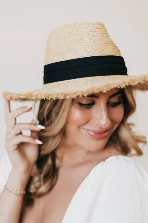 Packable Straw Sun Hat