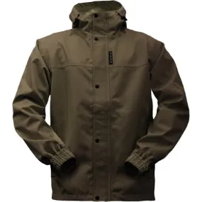 Rivers West Mens 40/40 Waterproof Rain Jacket - Tan Color, Durable Weather Protection