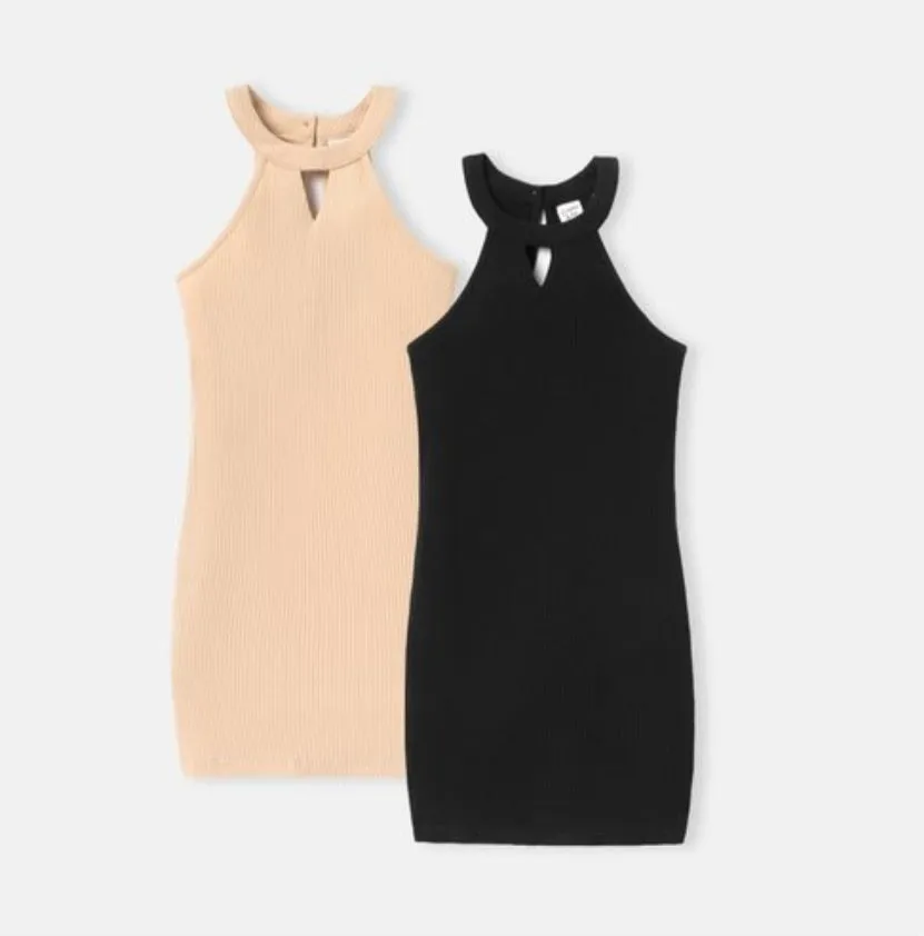 The SLeeveless sweater Dress