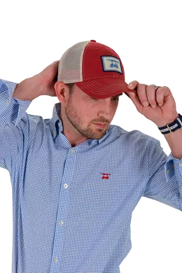 Trucker Hat - Crimson Red